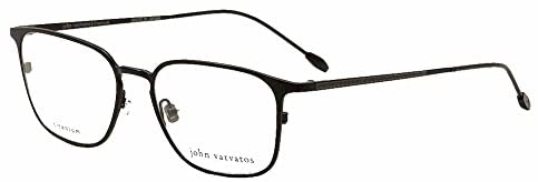 John Varvatos Men's Eyeglasses V151 V/151 Matte Black Full Rim Optical Frame 53mm
