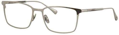 John Varvatos Men's Eyeglasses V179 V/179 Silver Full Rim Optical Frame 56mm