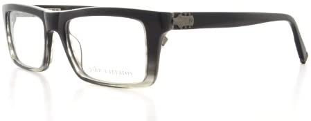 John Varvatos Prescription Eyeglasses - V346 Grey - 52/18/145