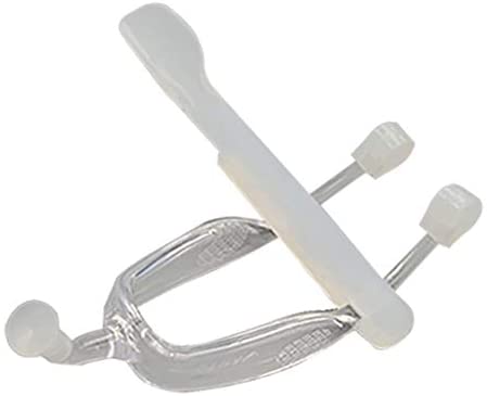 MUDOR Soft Contact Lense Remover Tool - Contact Lens Insertion Tool Includes Tweezers and Soft Scoop, Contact Lens Removal for Travel Home Use (Transparent)