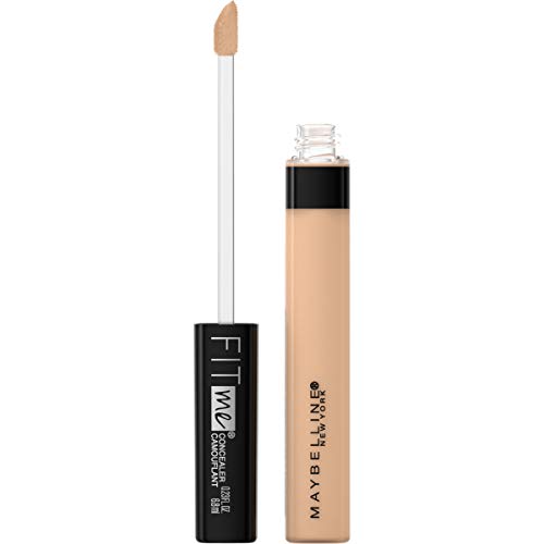 Maybelline Fit Me Liquid Concealer Makeup, Natural Coverage, Oil-Free, Medium, 0.23 Fl Oz (Pack of 1)