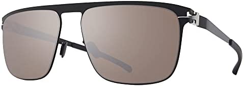 Mykita HAMPTON Jet Black/Polarized Pro Hi-Con Brown 57/23/150 unisex Sunglasses