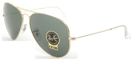 New Ray Ban Aviator RB3026 L2846 Arista/G-15 XLT Lens 62mm Sunglasses