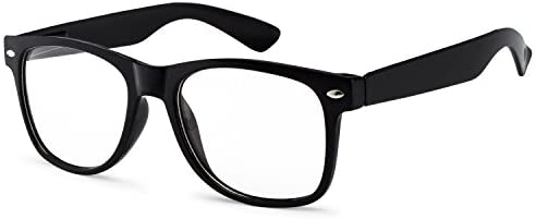 OWL - Non Prescription Glasses for Women and Men - Clear Lens - UV Protection