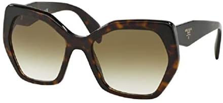 Prada PR16RS HERITAGE Hexagon Sunglasses For Women+FREE Complimentary Eyewear Care Kit