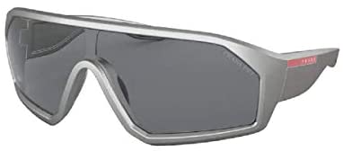 Prada PS03VS Shield Sunglasses for Men + FREE Complimentary Eyewear Kit