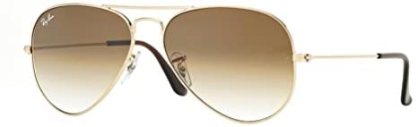 RAY BAN Aviator Rb3025 001/51 Sunglasses - Arista Gold/brown (62mm)