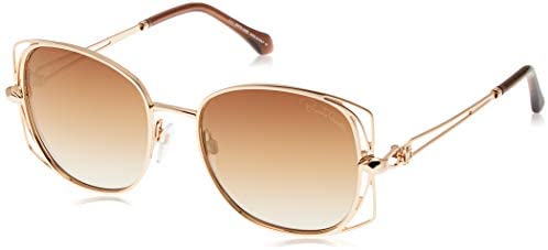 ROBERTO CAVALLI Ladies Sunglasses Rose Gold Frames with Gold Brown Lenses