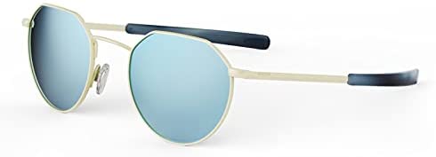 Randolph USA | Hamilton Round Hexagon Sunglasses for Men or Women Polarized 100% UV