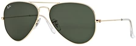 Ray-Ban Mens Original Aviator Sunglasses (RB3025) Metal