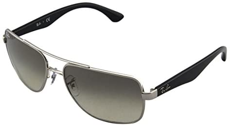 Ray-Ban Men's RB3483 Metal Square Sunglasses
