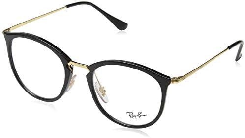 Ray-Ban Men's RX6412 Eyeglasses Gunmetal Blue 52mm