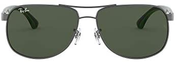 Ray-Ban Men's Rb3502 Metal Aviator Sunglasses