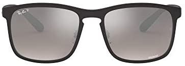 Ray-Ban Men's Rb4264 Chromance Mirrored Square Sunglasses