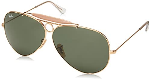 Ray-Ban Men's Shooter Sunglasses,62mm,Arista