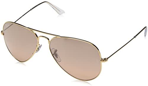 Ray-Ban RB3025 Aviator Metal Sunglasses: