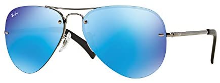 Ray-Ban RB3449 Aviator Sunglasses + Vision Group Accessories Bundle