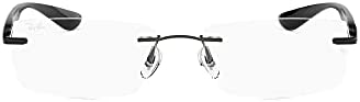 Ray-Ban Rx8724 Titanium Rectangular Prescription Eyeglass Frames