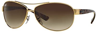 Ray-Ban Sunglasses - RB3386 / Frame: Gold Lens: Brown Gradient (63mm)