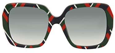 Sunglasses Gucci GG 0096 S- 005 BLUE/GREY