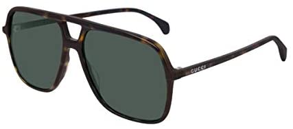 Sunglasses Gucci GG 0545 S- 002 Havana/Green, 58-15-145
