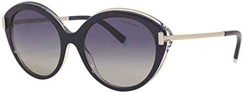 Sunglasses Tiffany TF4167 83024L BLUE/CRYSTAL sunglasses Woman color Blue lens blue size 54 mm