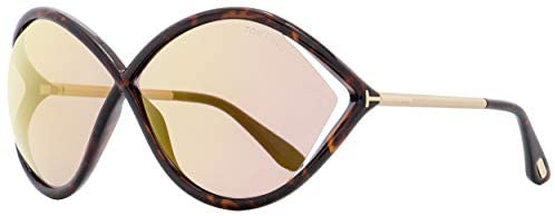 Sunglasses Tom Ford FT 0528 Liora 52Z dark havana / gradient or mirror violet