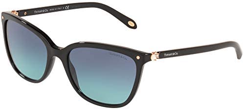 TIFFANY & CO. CONCERTO TF 4105HB Black/Blue Shaded 55/17/140 women Sunglasses