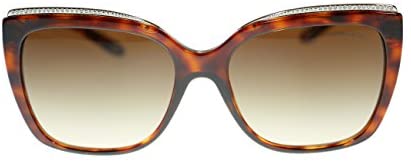 TIFFANY & CO Square Women's Sunglasses TF4135B 80023C Havana/Brown 56mm Authentic