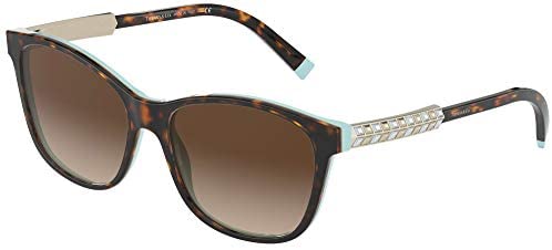 TIFFANY & CO. Sunglasses TF4174B Havana Brown Gradient 81343B Size 56