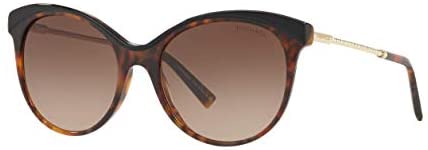 TIFFANY & CO. TF 4149 - 80503B Sunglasses Havana w/ Brown Gradient Lens 55mm
