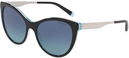 TIFFANY TF4159 82749S BLACK/BLUE GRADIENT AUTHENTIC WOMEN SUNGLASSES