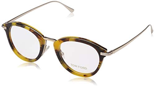 TOM FORD Eyeglasses FT5497 055 Coloured Havana, 48/22/145