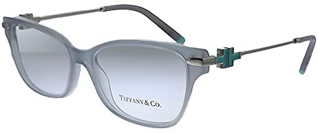 Tiffany & Co. TF 2207 8267 Opal Grey Plastic Rectangle Eyeglasses 52mm