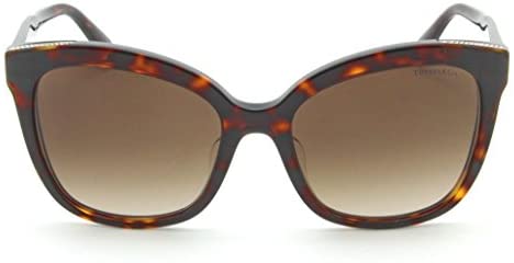 Tiffany & Co. TF 4150-F Women Square Brown Gradient Sunglasses Asian Fit 80023B