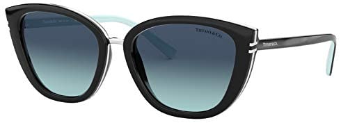 Tiffany & Co. TF 4152 Blue Gradient Cat-Eye Sunglasses for Women 80019S
