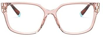 Tiffany & Co. TF2197 Eyeglasses Frame 8311 Transparent Peach Size 54mm