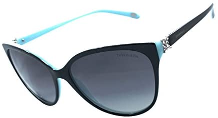 Tiffany & Co. Tf4089b 100% Authentic Limited Edition Women's Polarized Sunglasses Black/Blue 8055/t3