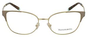 Tiffany & Co. Women's Eyeglasses TF1135 1135 6133 Gold/Camel Optical Frame 53mm