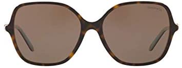 Tiffany & Co Women's TF4145B TF/4145/B 8134/3G Havana/Blue Sunglasses 57mm