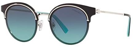 Tiffany TF3061 60019S Silver TF3061 Round Sunglasses Lens Category 2 Size 64mm