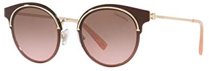 Tiffany TF3061 6131F5 Gold TF3061 Round Sunglasses Lens Category 2 Size 64mm