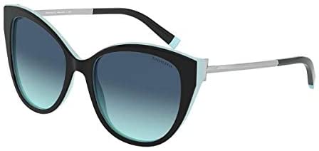 Tiffany TF4166 80559S Black/Blue TF4166 Cats Eyes Sunglasses Lens Category 2