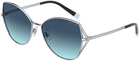 Tiffany WHEAT LEAF TF 3072 SILVER/BLUE SHADED 59/16/140 women Sunglasses