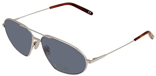 Tom Ford Bradford Grey Aviator Sunglasses FT0771 16V 61