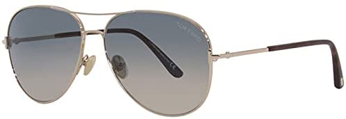 Tom Ford CLARK FT 0823 Rose Gold/Green Shaded 59/14/140 unisex Sunglasses