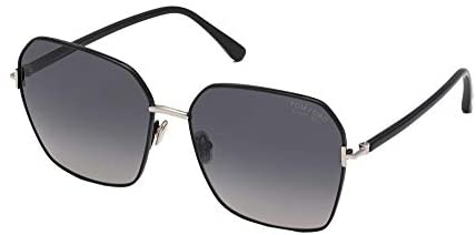 Tom Ford CLAUDIA-02 FT 0839 Shiny Black/Grey 62/16/140 women Sunglasses