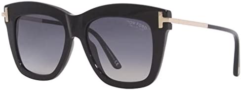 Tom Ford DASHA FT 0822 Shiny Black/Grey 52/16/140 women Sunglasses