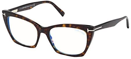 Tom Ford FT 5709-B BLUE BLOCK Dark Havana 54/17/140 women Eyewear Frame