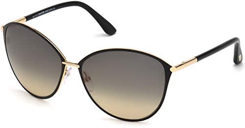 Tom Ford FT0320 Penelope Round Sunglasses for Women + FREE Complimentary Eyewear Kit